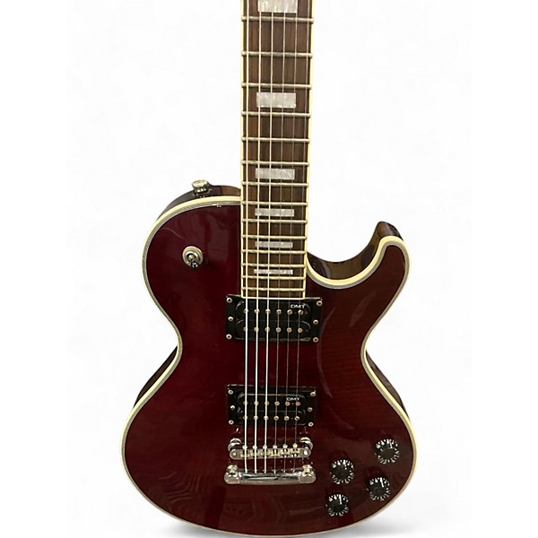 Used Dean Thoroughbred Deluxe Red Solid Body Electric Guitar