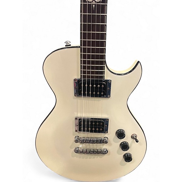 Used Ibanez ART100 Art Series White Solid Body Electric Guitar