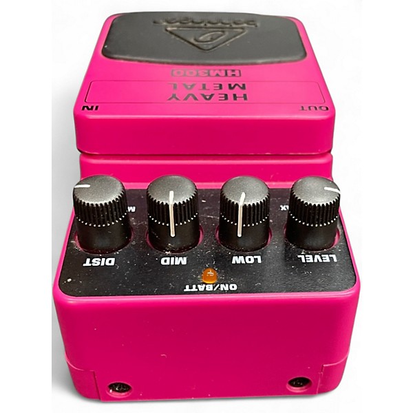 Used Behringer HM300 Heavy Metal Distortion Effect Pedal