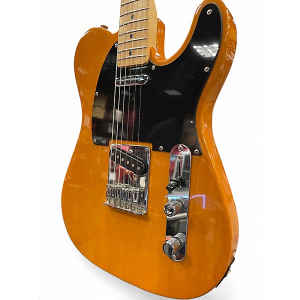 Used Squier Telecaster Antique Natural Solid Body Electric Guitar