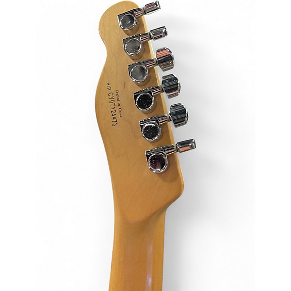 Used Squier Telecaster Antique Natural Solid Body Electric Guitar