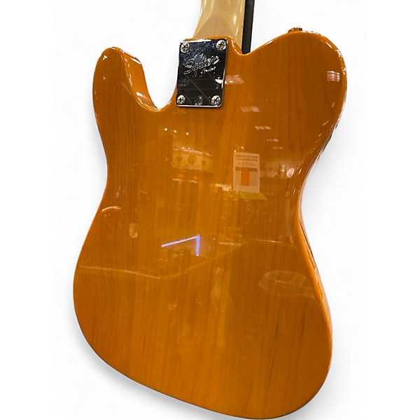 Used Squier Telecaster Antique Natural Solid Body Electric Guitar