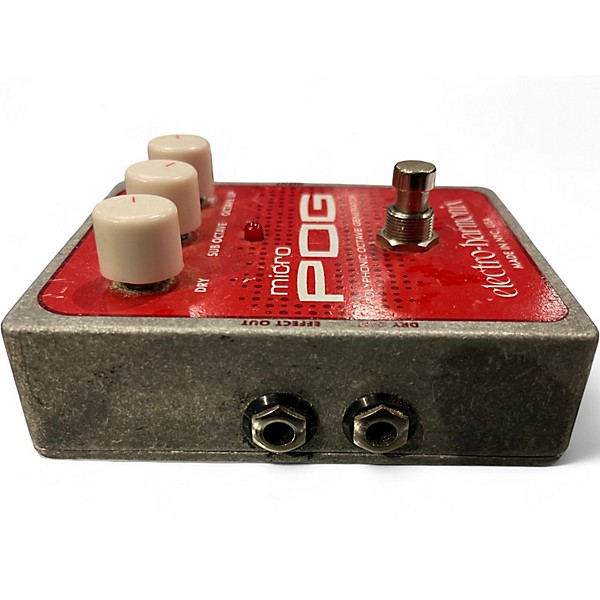 Used Electro-Harmonix Micro Pog Polyphonic Octave Generator Effect Pedal