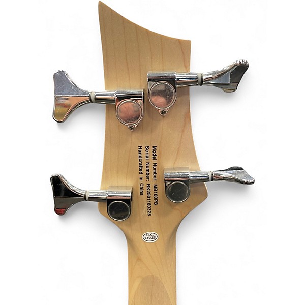 Used Mitchell MB100 POWDER BLUE Electric Bass Guitar