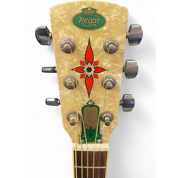 Used Regal RC2 GRAY GREEN Resonator Guitar