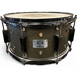 Used Pork Pie 7X13 Little Squealer Snare Satin Black Ebony Drum