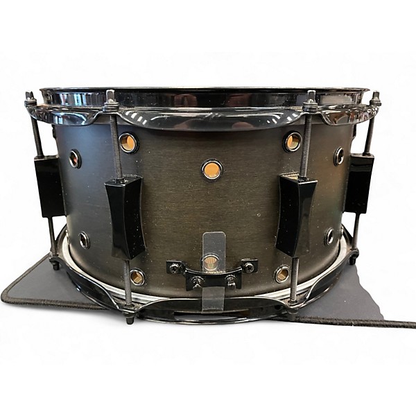 Used Pork Pie 7X13 Little Squealer Snare Satin Black Ebony Drum