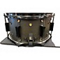 Used Pork Pie 7X13 Little Squealer Snare Satin Black Ebony Drum