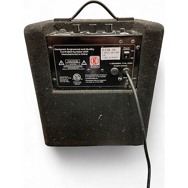 Used Eden EC8 20W 1X8 Bass Combo Amp