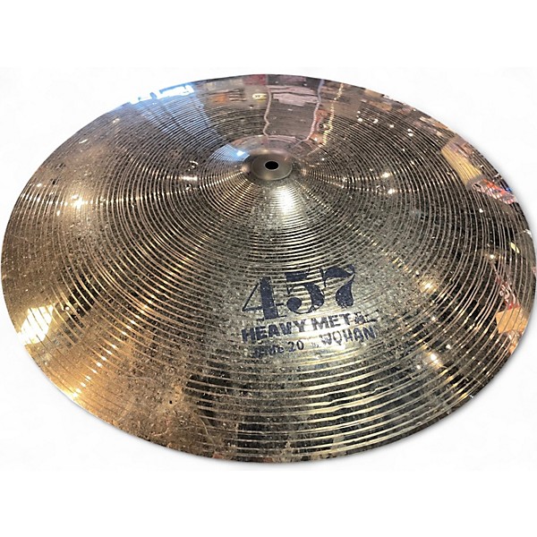 Used Wuhan Cymbals & Gongs 20in 457 Heavy Metal Ride Cymbal