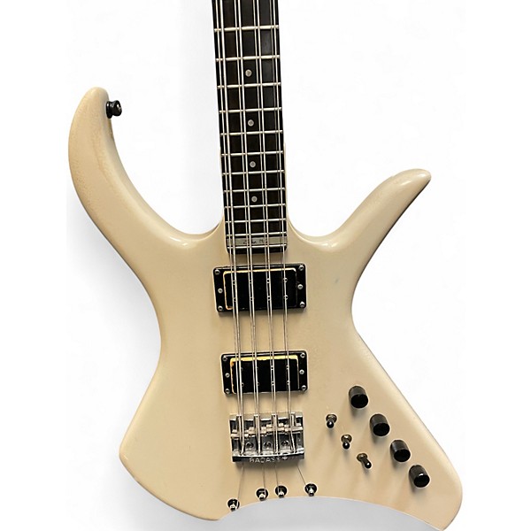 Vintage 1980 Kramer LX-8 Cream Electric Bass Guitar