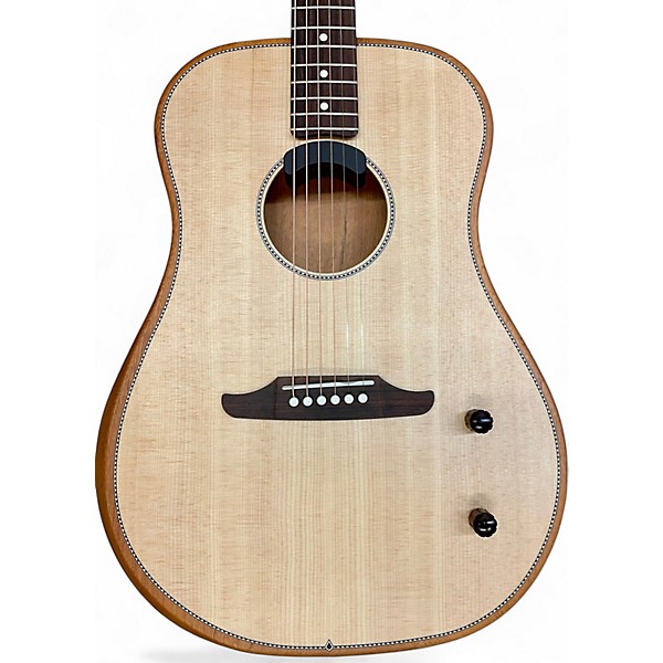 Used Fender Highway Kingman Natural Acoustic Electric Guitar