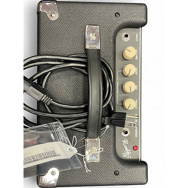 Used Fender Rumble 15 15W 1X8 Bass Combo Amp