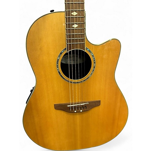 Used Ovation CC24 Celebrity Natural Acoustic Electric Guitar