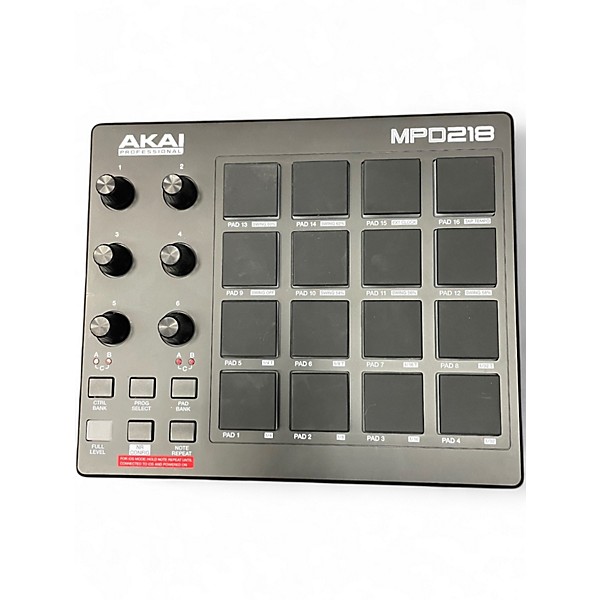 Used Akai Professional MPD218 MIDI Controller