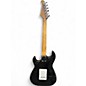Used Silvertone St Style Black Solid Body Electric Guitar