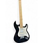 Used Silvertone St Style Black Solid Body Electric Guitar