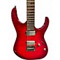 Used Ibanez rg6005feqm Crimson Red Trans Solid Body Electric Guitar