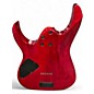 Used Ibanez rg6005feqm Crimson Red Trans Solid Body Electric Guitar