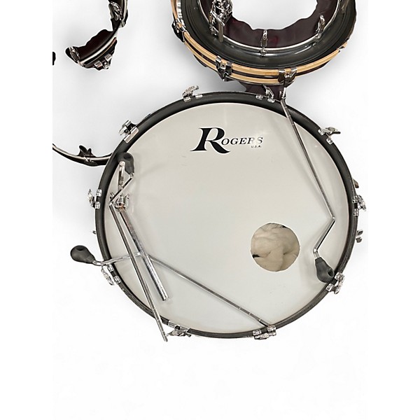 Used Rodgers 3 Piece 60s Shell Pack Pink Champange Drum Kit