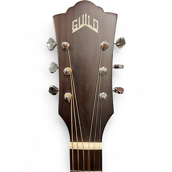 Used Guild D240E Natural Acoustic Electric Guitar