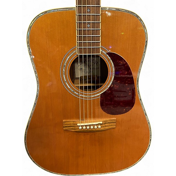 Used Zager ZAD-80 Natural Acoustic Guitar