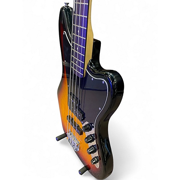 Used Squier jaguar bass sunburst Electric Bass Guitar