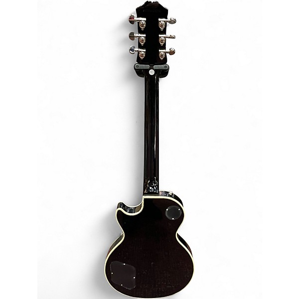 Used Epiphone Les Paul Custom Silverburst Solid Body Electric Guitar