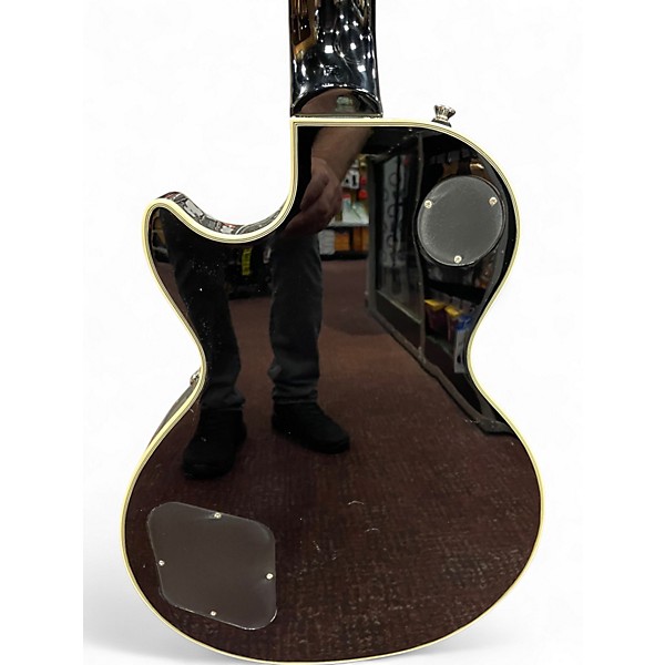 Used Epiphone Les Paul Custom Silverburst Solid Body Electric Guitar