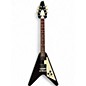 Used Gibson FLYING V T Ebony Solid Body Electric Guitar