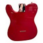 Used Fender Deluxe Nashville Telecaster Candy Apple Red Solid Body Electric Guitar