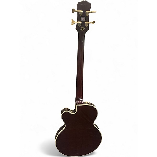 Used Epiphone ALLEN WOODY RUMBLEKAT RED Electric Bass Guitar