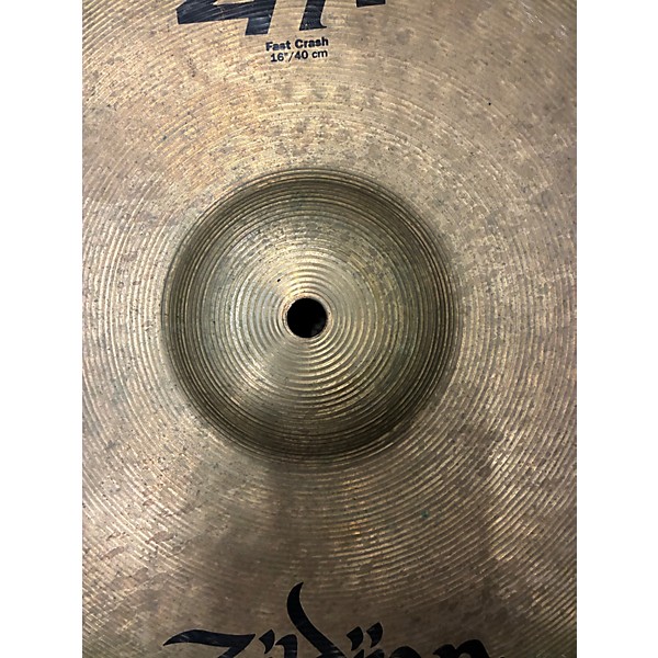 Used Zildjian 16in ZHT Fast Crash Cymbal