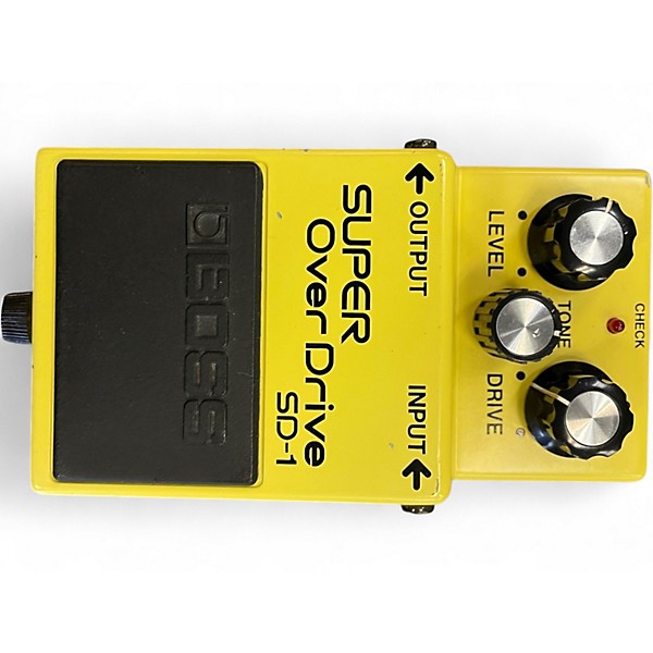 Used BOSS SD1 Super Overdrive Effect Pedal