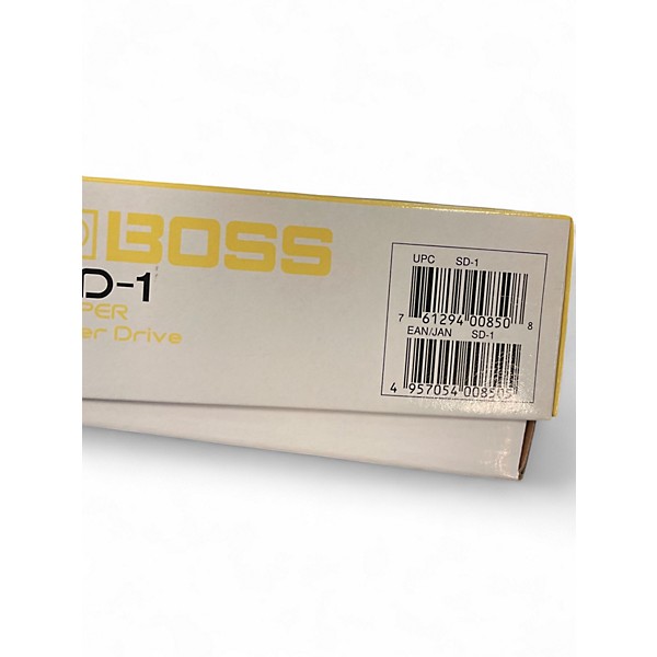 Used BOSS SD1 Super Overdrive Effect Pedal