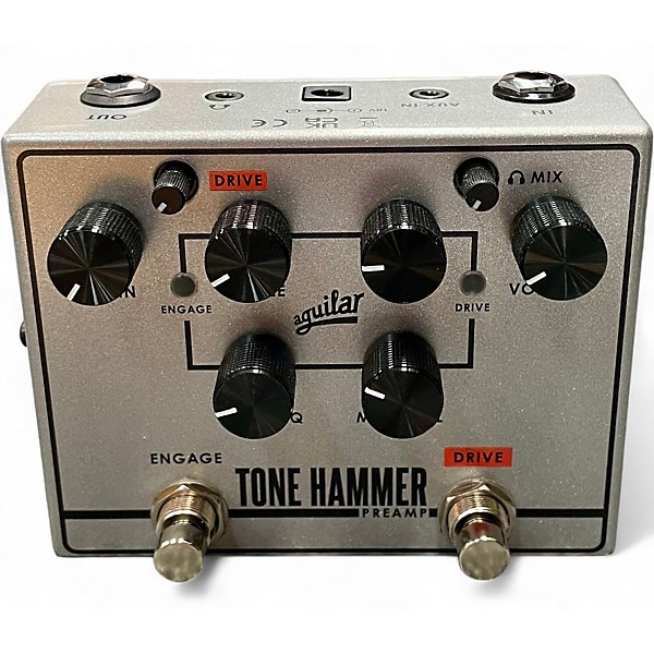 Used Aguilar Tone Hammer Bass Preamp/Direct Box Bass Preamp