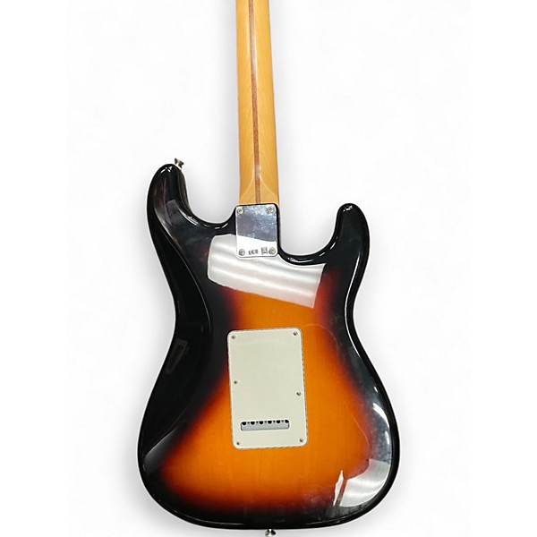 Used Fender Player Stratocaster Left Handed Vintage Sunburst Solid Body Electric Guitar