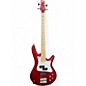 Used Ibanez SRMD200 Candy Apple Red Electric Bass Guitar thumbnail