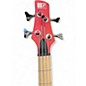 Used Ibanez SRMD200 Candy Apple Red Electric Bass Guitar