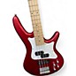 Used Ibanez SRMD200 Candy Apple Red Electric Bass Guitar