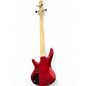 Used Ibanez SRMD200 Candy Apple Red Electric Bass Guitar