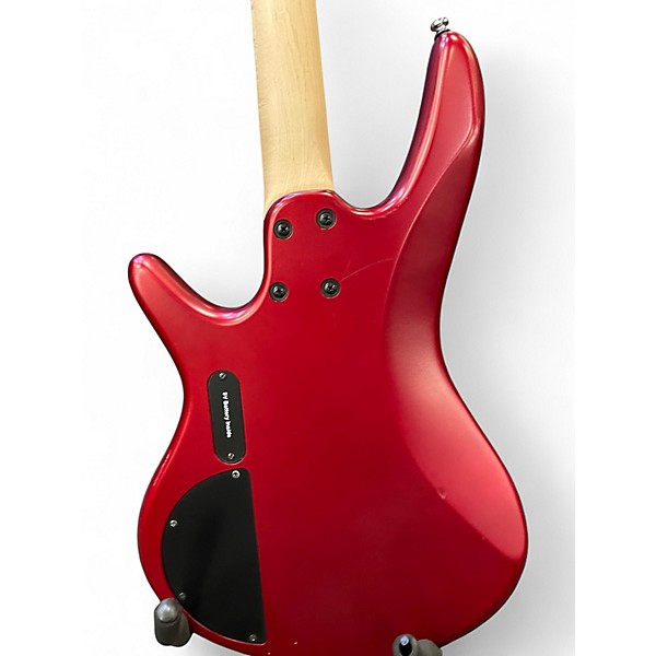 Used Ibanez SRMD200 Candy Apple Red Electric Bass Guitar