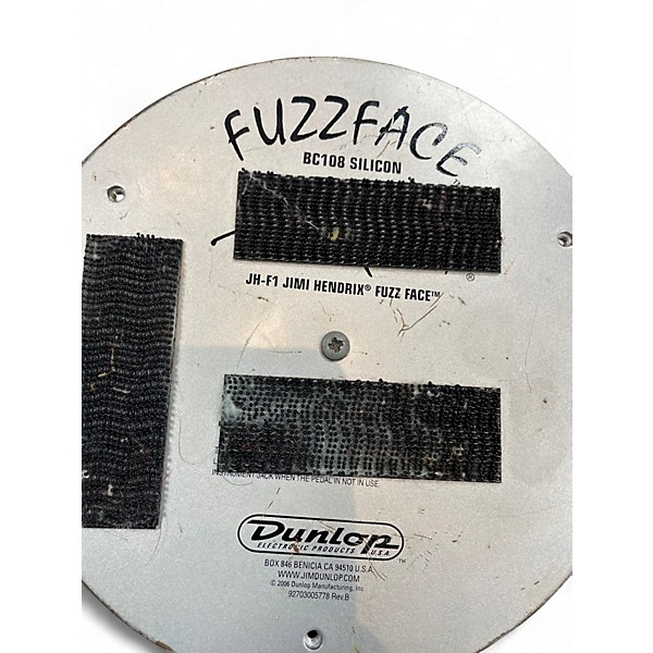 Used Dunlop JHF1 Jimi Hendrix Signature Fuzz Face Effect Pedal