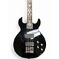 Used Schecter Guitar Research Devil Tribal Black Electric Bass Guitar