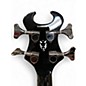Used Schecter Guitar Research Devil Tribal Black Electric Bass Guitar