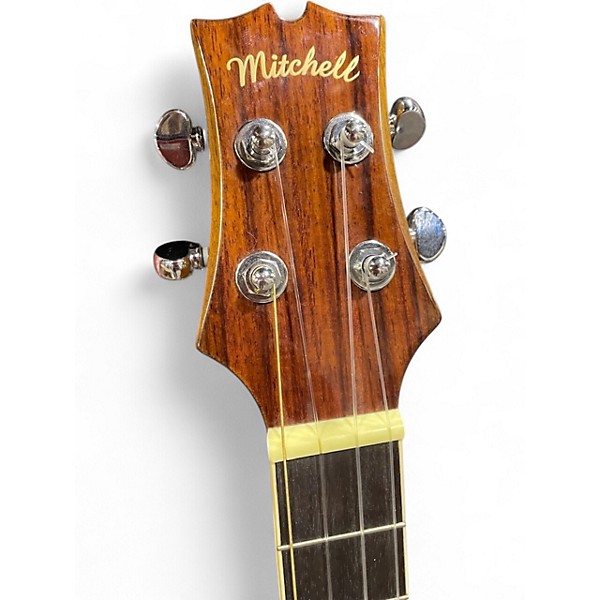 Used Mitchell MUB70S Baritone Natural Ukulele