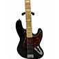 Used Squier Affinity Jazz Bass Black Electric Bass Guitar