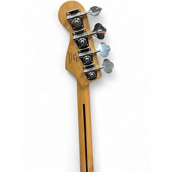 Used Squier Affinity Jazz Bass Black Electric Bass Guitar