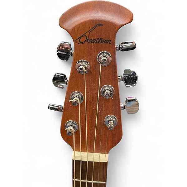 Used Ovation 1861 Black Acoustic Guitar