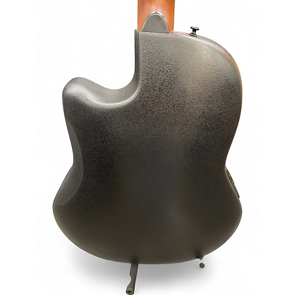 Used Ovation 1861 Black Acoustic Guitar